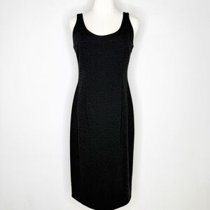 Eileen Fisher Charcoal Gray Marbled Sleeveless Dress Size XS
